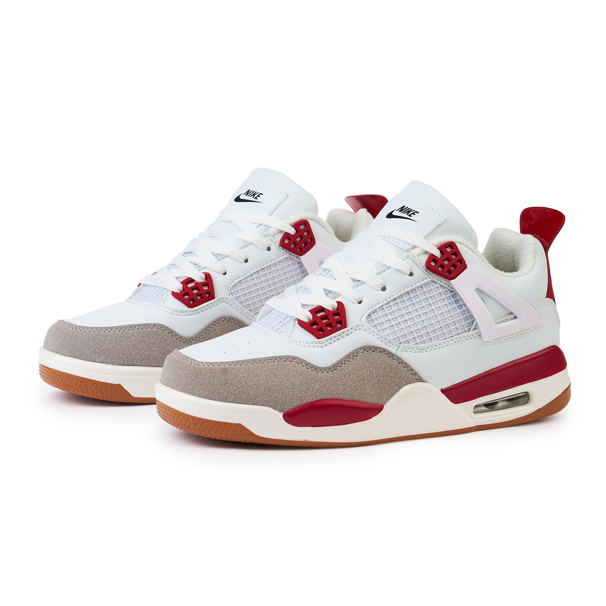 Ghete Imblanite AJ, White/Red