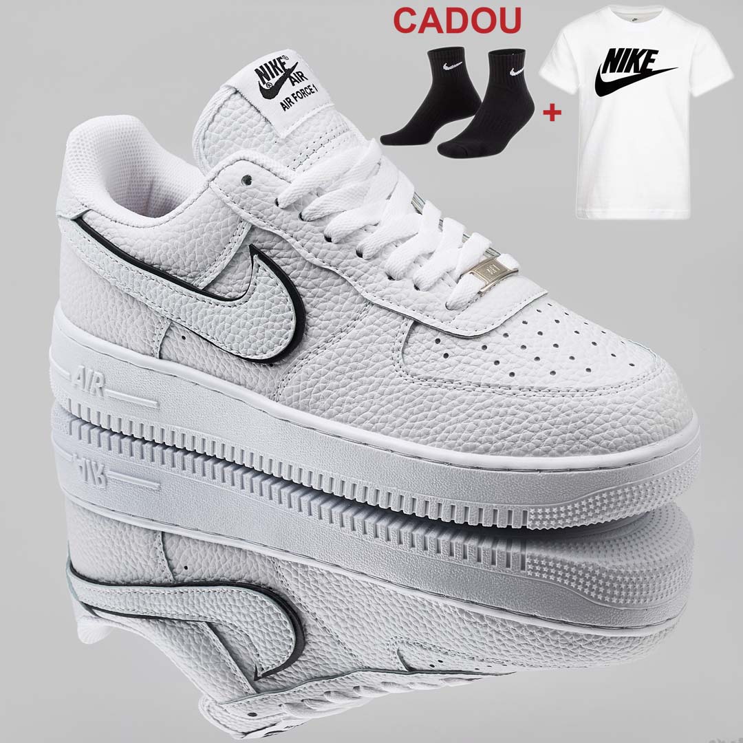 AF1 WHITE/BLACK