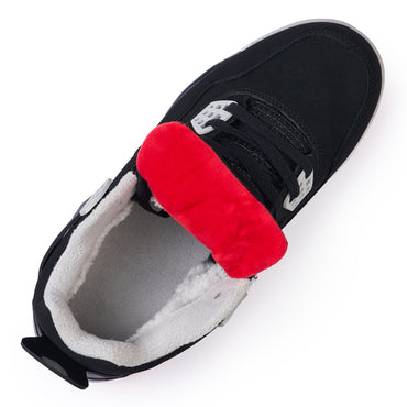 Ghete Imblanite AJ, Black/Grey