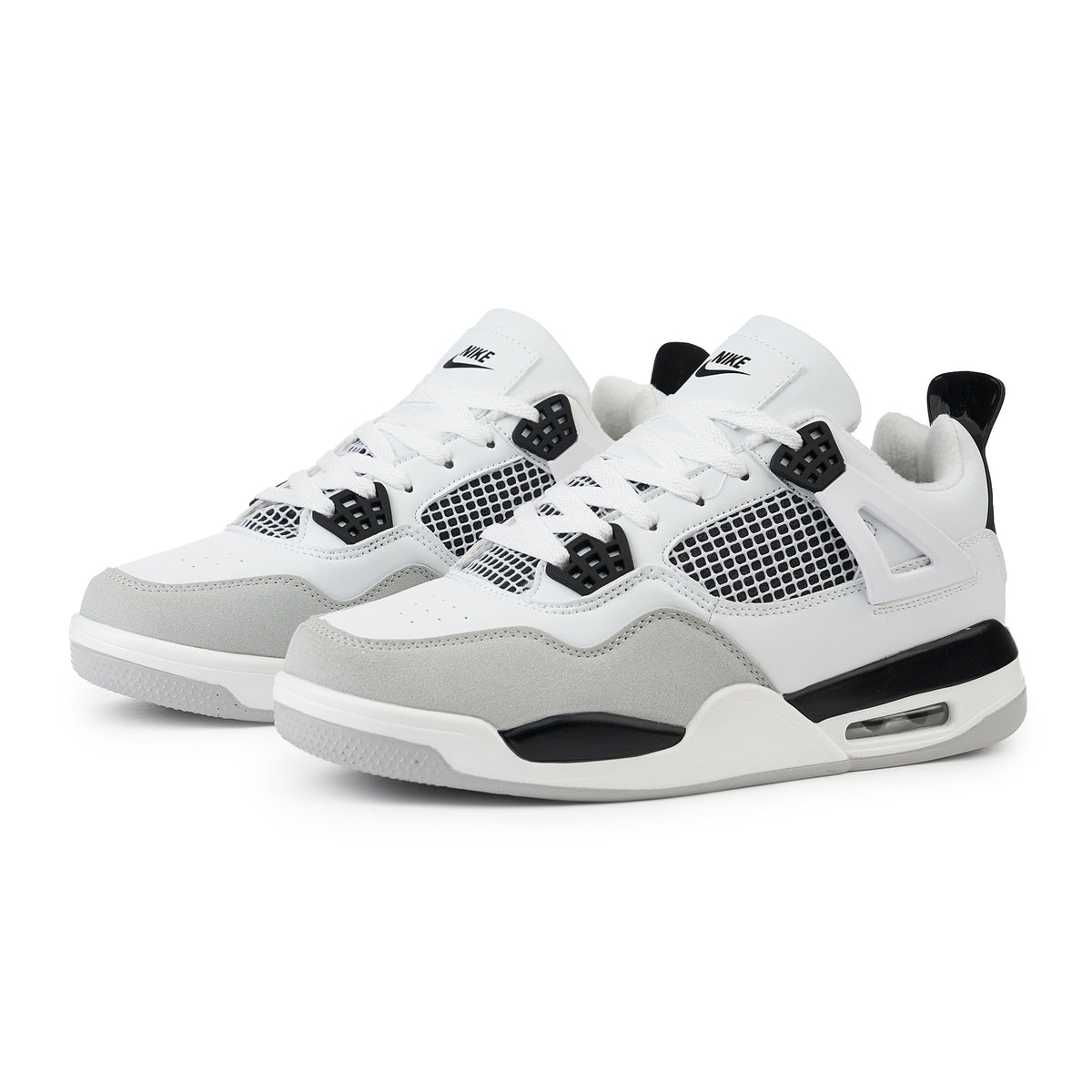 Ghete Imblanite AJ, White/Black