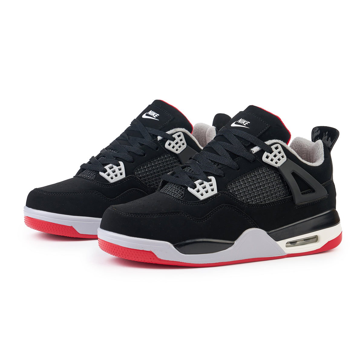Ghete Imblanite AJ, Black/Grey