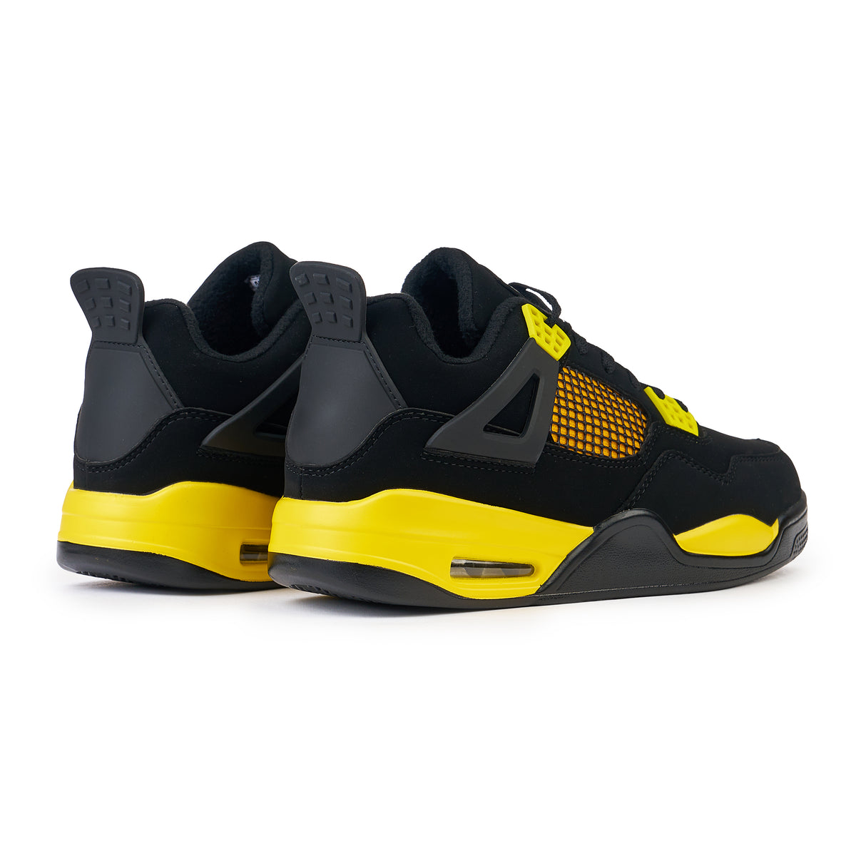 Ghete Imblanite AJ, Black/Yellow