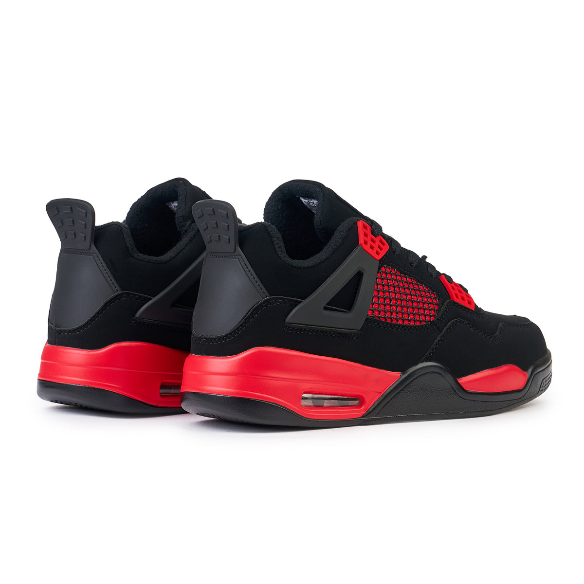 Ghete Imblanite AJ, Black/Red