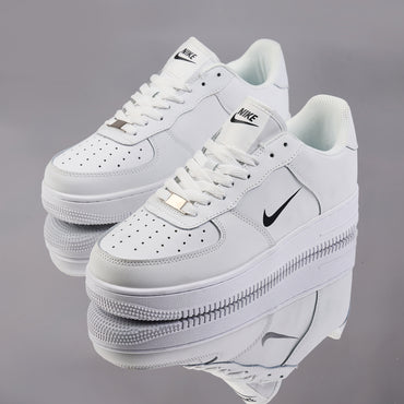 AF1, Piele Naturala, Alb