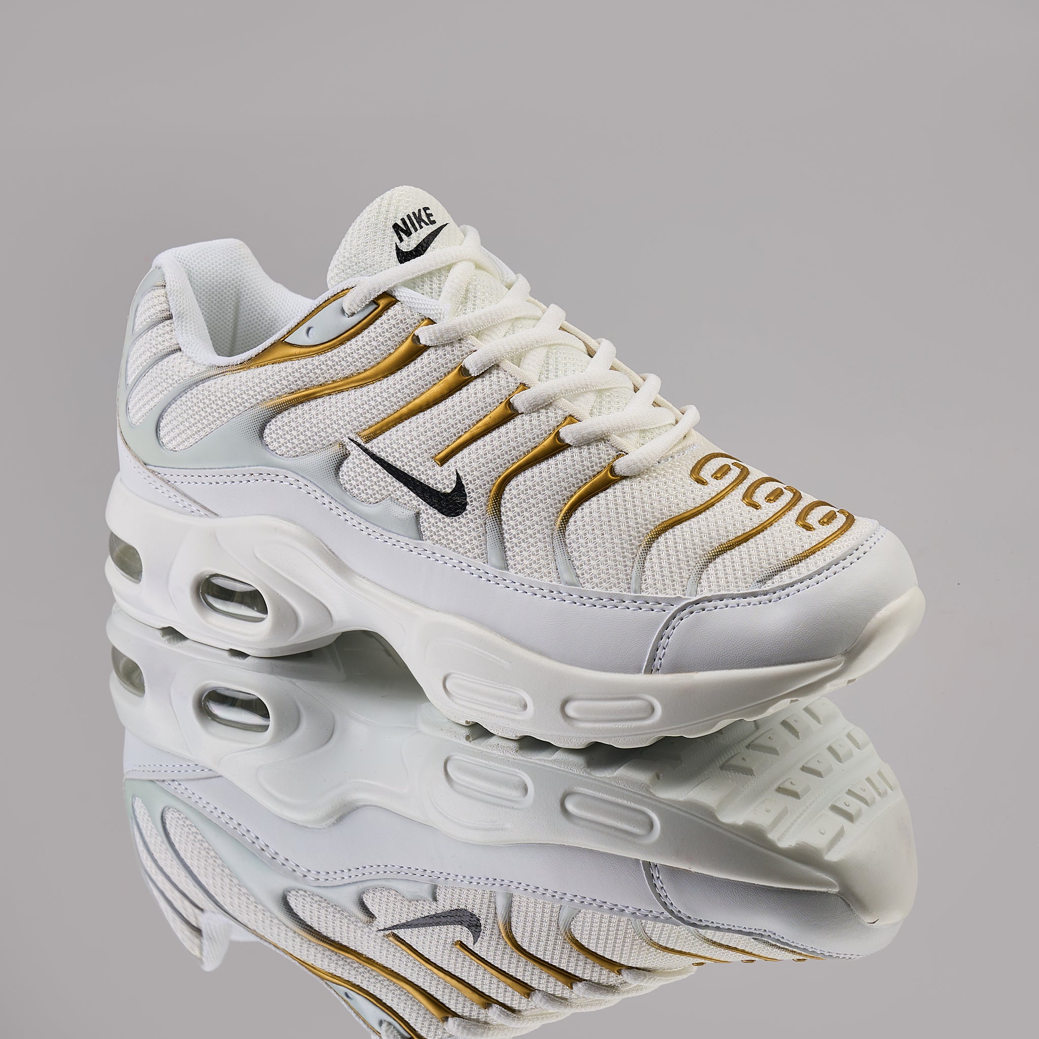 Air Max TN, Alb/Gold